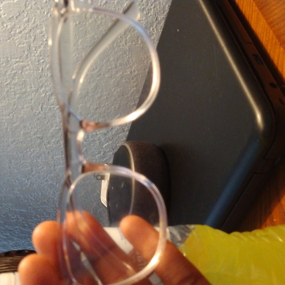 Clear glasses